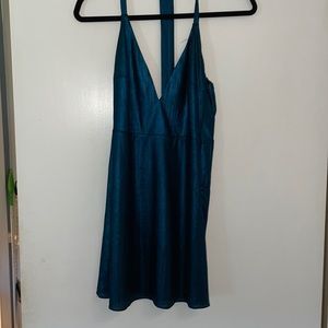 Medium blue dress